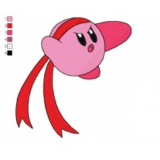 Kirby 03 Embroidery Design